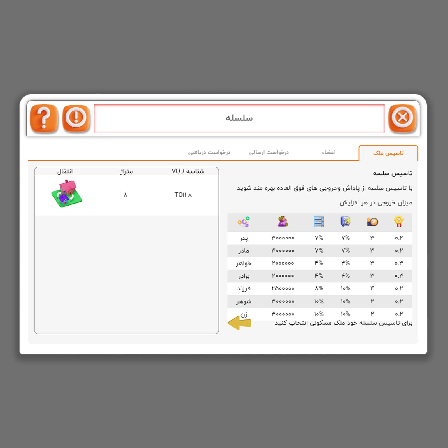 picآموزش تاسیس سلسله